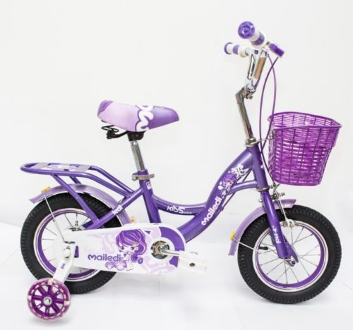 Bicicleta Copii MAILEDI 12''mov 2-4 ani